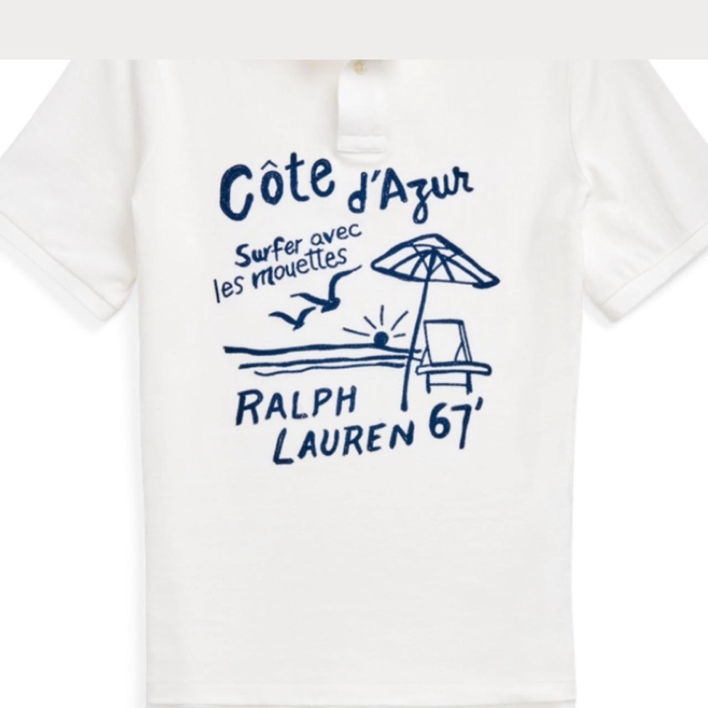 Ralph Lauren Cote d'Azur hard to find polo shirt